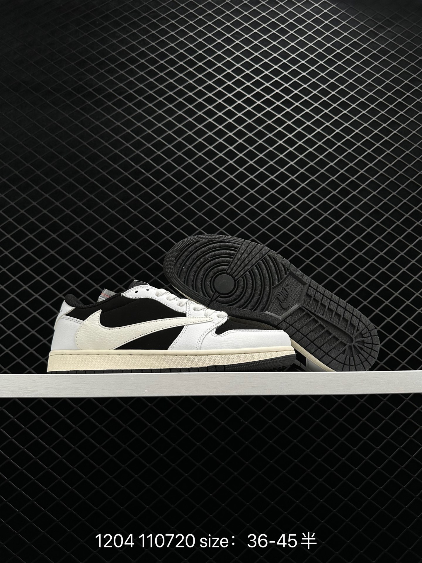 Travis Scott x Air Jordan 1 Low OG “Black Phantom